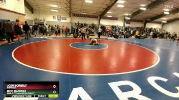 106 lbs Cons. Round 2 - Josh Borbely, Spearfish vs Rico Ramirez, Lingle-Ft. Laramie/Southeast