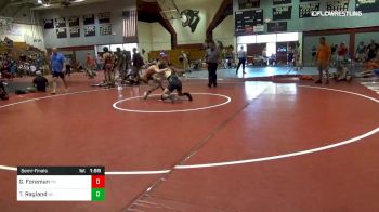145 lbs Semifinal - Garrett Foreman, Tn vs Travis Ragland, Va