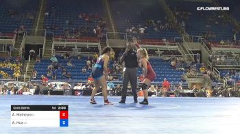 138 lbs Cons Semis - Abby McIntyre, Iowa vs Annie N. Hua, California