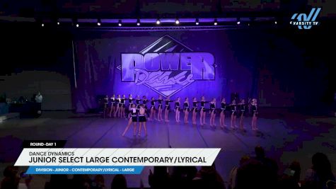 Dance Dynamics - Junior Select Large Contemporary/Lyrical [2025 Junior - Contemporary/Lyrical - Large Day 1] 2025 Power Dance Grand Nationals