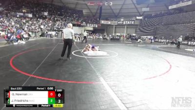 2A 152 lbs Cons. Semi - Gage Newman, Columbia River vs James Friedrichs, Anacortes