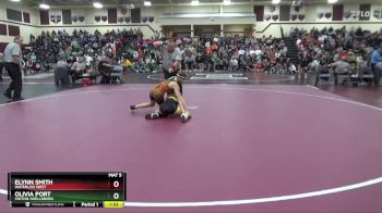 105 lbs Round 2 - Olivia Port, Vinton-Shellsburg vs Elynn Smith, Waterloo West