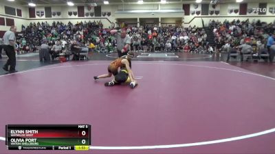 105 lbs Round 2 - Olivia Port, Vinton-Shellsburg vs Elynn Smith, Waterloo West