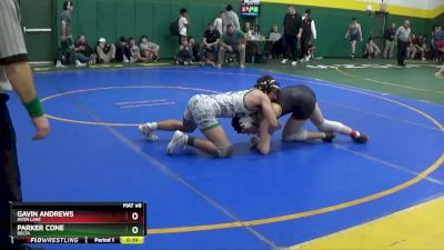 150 lbs Cons. Round 5 - Gavin Andrews, Avon Lake vs Parker Cone, Delta