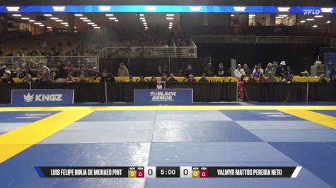 Valmyr Mattos Pereira Neto vs Luis Felipe Ninja De Moraes Pint 2025 Pan Jiu Jitsu IBJJF Championship
