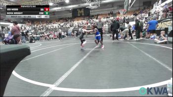 52 lbs Consi Of 8 #2 - Jeb Webb, Shelton Wrestling Academy vs Nova Wright, D3 Wrestling Cluib
