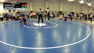 140 lbs Cons. Semi - Jackson Tate, Virginia Team Predators vs Arminius Avant, Virginia Patriots Wrestling