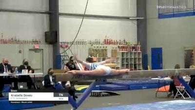 Anabelle Dewey - Beam, E.T.C Gymnastics - 2021 American Classic and Hopes Classic