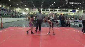 73 lbs Consolation - Rowdy Davidson, Yuba Sutter Combat vs Evangelina Galindo, Merced Bears WC