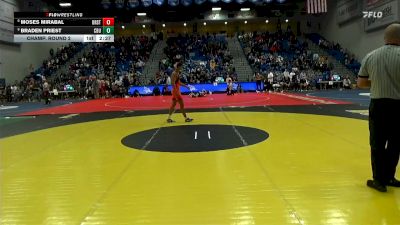 149 lbs Champ. Round 2 - Moses Mirabal, Oregon State vs Braden Priest, California Baptist