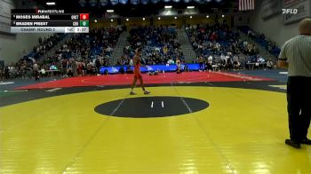 149 lbs Champ. Round 2 - Moses Mirabal, Oregon State vs Braden Priest, California Baptist