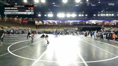 78/82 Round 3 - Mauro Infante, Eagle Empire vs Christian Berry, Long Cane Middle School/ Troup Wrestling