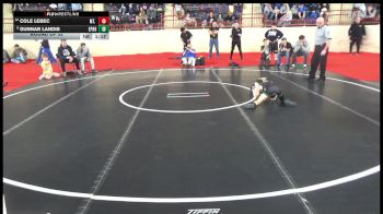 65_B lbs Round Of 32 - Cole Lebec, Mt. Lebanon vs Gunnar Landis, Ephrata Area
