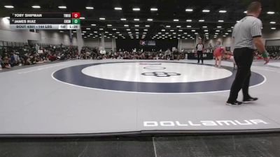 144 lbs 1st Place Match - James Ruiz, Esperanza High School Wrestling vs Toby Shipman, Threestyle Wrestling Of Oklahoma