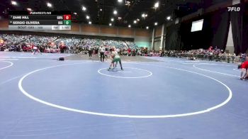 144 lbs Champ. Round 3 - Zane Hill, Grants Pass vs Sergio Olivera, Hug