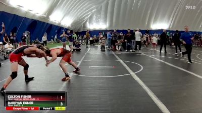 126 lbs Finals (2 Team) - Dareyan Egner, Team Shutt vs Colton Fisher, Team Nauman Bethel Park