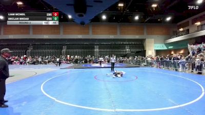 61-63 lbs Round 2 - Declan Broad, Greenwave Youth Wrestling Club vs Liam Mcneil, Spanish Springs Wrestling Club