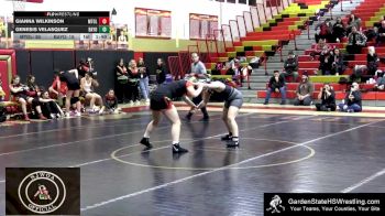 165 lbs Round 2 (4 Team) - Genesis Velasquez, Bayonne vs Gianna Wilkinson, Mount Olive/Randolph