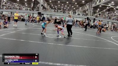 64 lbs Round 1 (8 Team) - Mackenzie Toll, Kraken Dream Crushers vs Victoria Soto, RaZor GWC