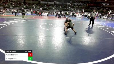 85 lbs Quarterfinal - Michaelann Bartee, Power Half Wrestling Academy vs Brielle Hayes, Upper Township