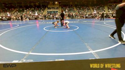 60 lbs Consolation - Tatum Rubinstein, Wentzville Wrestling Federation vs Raylee Dawes, Keystone Wrestling Club