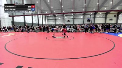 U16 FS - 113 lbs Cons. Round 2 - Mason Lancaster, Wrestling Club Tacoma Slam vs Ryker Jensen, CNWC Concede Nothing Wrestling Club