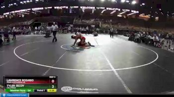 160 lbs Cons. Round 6 - Lawrence Rosario, Miami Southridge Hs vs Tyler Secoy, Columbus