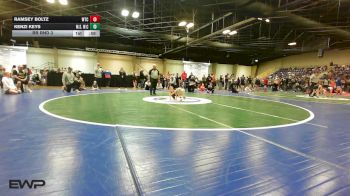 37-40 lbs Rr Rnd 3 - Ramsey Boltz, Wtc vs Kenzi Keys, MilLard South Wrestling Club