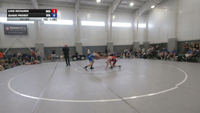 126 lbs Luke Richards, North Carolina vs Quade Probst, Utah Black
