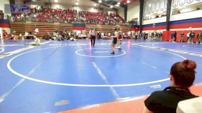 110 lbs Round Of 16 - Adriana Thompson, Jenks Girls High School vs Lilly Buford, Mcalester High School