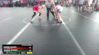 106 lbs Finals (2 Team) - Micheal Rusinko, Phoenix WC vs Carter Chunko, Team Gotcha