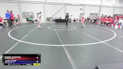 106 lbs Round 1 (6 Team) - Kaden Huffman, Arkansas Red vs James Bilby, Kansas Red