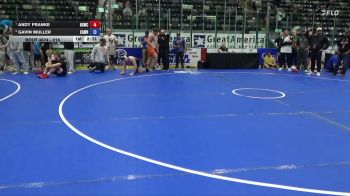 215 lbs 1st Place Match - Andy Franke, Big Game Wrestling Club vs Gavin Muller, Caveman Wrestling