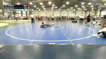 135 lbs Rr Rnd 2 - Joey Dentato, Mat Assassins Black - MS vs Jayden Mills, Team Gotcha Blue - MS