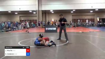 78 lbs Consolation - Josh Waufle, Kentucky vs Stephano Calderon, Georgia