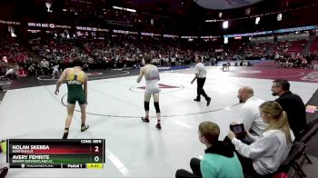 D1-132 lbs Cons. Semi - Nolan Skebba, Hortonville vs Avery Femrite, Beaver Dam/Wayland Ac.