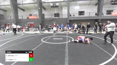 123 lbs Round Of 16 - Chance Shirley, Cobra All Stars vs CJ Lopez, Lake Stevens WC