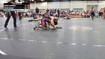 138 lbs Round 3 (6 Team) - Owen Miller, MF Army vs Grant Albright, The Dream Team