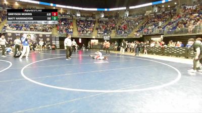 103 lbs Round Of 32 - Greyson Morris, Albert Gallatin vs Matt Harrington, Erie