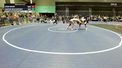 190 lbs Round Of 128 - Koen White, Mountain Crest vs Ashton Mccourtney, Churchill County