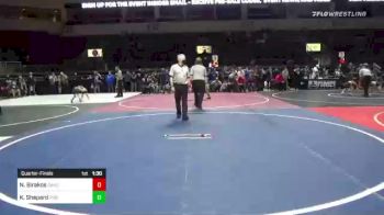 86 lbs Quarterfinal - Kaleb Shepard, Pide vs NIko Birakos, Oakdale