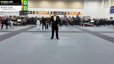 Miguel Lopes vs Noah Yeasin 2026 PBJJF Pan American Jiu-Jitsu Championships