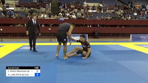 João Pedro Menezes De Barr vs Andre Luka Silva Da Cunha 2024 Pan IBJJF Jiu-Jitsu No-Gi Championship