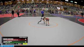 56 lbs Cons. Round 2 - Zadok Smith, Canby Mat Club vs David Sanchez, Hermiston Youth Wrestling Club