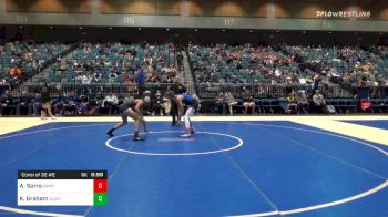 132 lbs Consolation - Andrew Sarro, Grandview vs Kasius Graham, Slam Academy