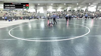 42 R Round 2 - Slade Fustos, Halls Wrestling vs Laykin Arnott, Seymour Youth Wrestling Club