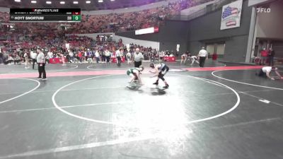135 lbs Cons. Round 4 - Hoyt Snortum, Shiocton vs Owen Porter, Hartford