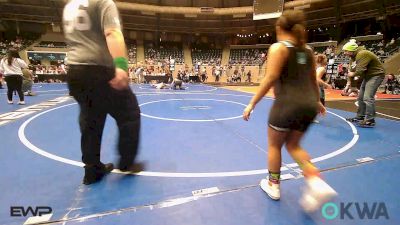 Final - Harper Sampson, Coweta Tiger Wrestling vs Jayci Thompson, Little Axe Takedown Club