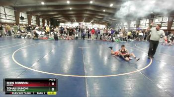 61 lbs Cons. Round 2 - Tomasi Saimoni, Team Pride Academy vs Rhen Robinson, Uintah