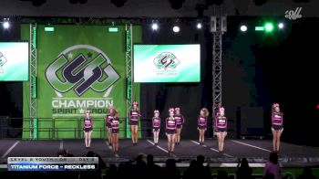 Titanium Force - Reckless [2026 L2 Youth - D2 Day 2] 2026 CSG Grand Nationals